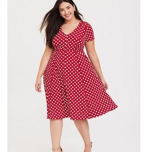 Torrid Polka Dot Dress